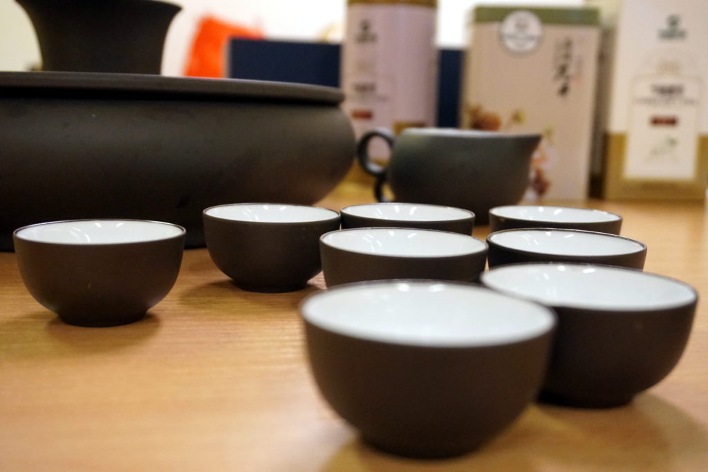 Chinese tea porcelain set
