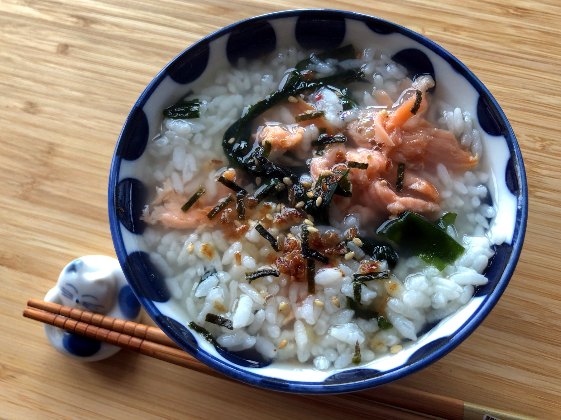 Recipe for ochazuke with Japanese kombucha (umecha)